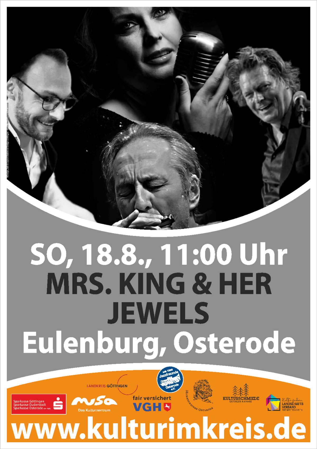 Jazz und Swing Mrs King and her Jewels Eulenburg Osterode